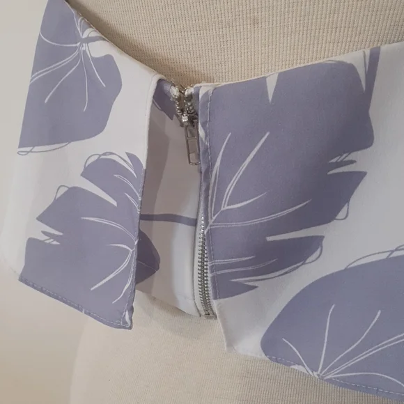 Rosebullet Size 12 Floaty Crop Top Grey - Picture 4 of 6